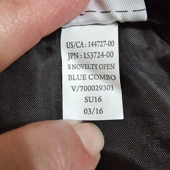 Banana Republic Martin Fit Blue Straight Leg Trousers Sz 8L - Picture 8 of 8